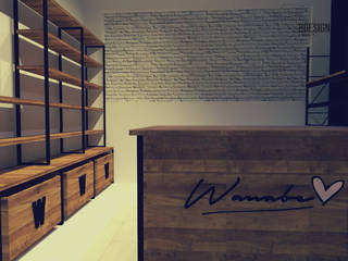 Taller en el Hogar, Estudio BDesign Estudio BDesign Oficinas de estilo industrial Madera maciza Acabado en madera