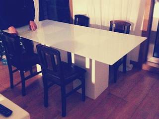 - Base para mesa de jantar!, Pode Ser! Pode Ser! Modern dining room MDF