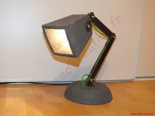 LAMPE BUREAU DESIGN INDUSTRIEL ARTICULEE, CdrikDesign&Kreation CdrikDesign&Kreation Casas de estilo industrial