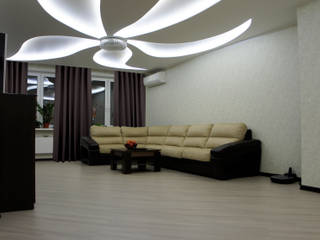 Interior design 3, Aleksandra Smagina Design Aleksandra Smagina Design モダンデザインの リビング