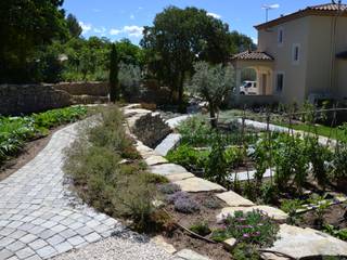 Le jardin des rachalans, Archivert Archivert Jardines de estilo mediterráneo