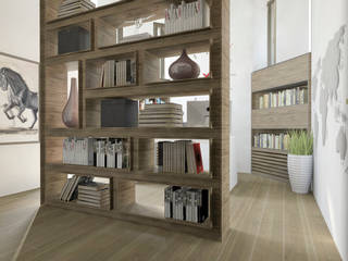 GABINET, SIMPLIKA SIMPLIKA Modern Study Room and Home Office