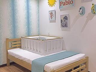 Habitaciones Infantiles, ea interiorismo ea interiorismo Phòng trẻ em phong cách hiện đại Gỗ Blue