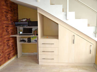 Optimus DMI - Modular Bajo Escalera Loma Real , OPTIMUS DMI OPTIMUS DMI Koridor & Tangga Modern Chipboard