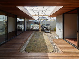 SHIMA, 武藤圭太郎建築設計事務所 武藤圭太郎建築設計事務所 Jardines de estilo moderno