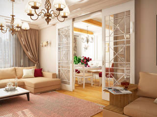 Дыхание французской провинции, Artichok Design Artichok Design Eclectic style living room