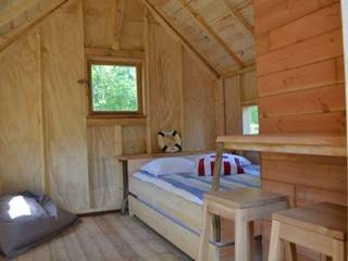 Cabane sur l'eau, La Cabane en l'Air La Cabane en l'Air Jardines de estilo moderno