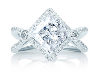 Engagement rings by Ajaffe, A.Jaffe A.Jaffe غرفة الملابس