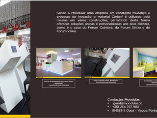 Corian na Moodular, MOODULAR MOODULAR 商業空間