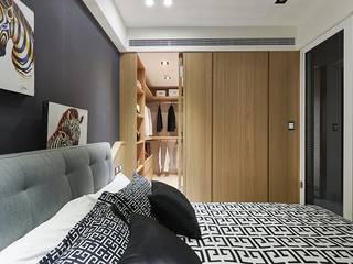 [HOME] Yunshi Interior Design, KD Panels KD Panels Chambre moderne Bois Effet bois