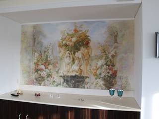 Wandgestaltung Exklusiv, Affresco Affresco Вітальня