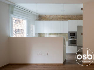 paco y teresa, osb arquitectos osb arquitectos Dapur Modern Kaca