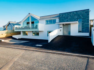 Tregoose, Polzeath, The Bazeley Partnership The Bazeley Partnership Modern houses White
