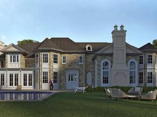 Villa ( Brookville City, New York ), EDIPT Designs EDIPT Designs Koloniale huizen