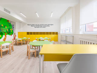 Escuela infantil Pozuelo, Tarimas de Autor Tarimas de Autor Commercial spaces