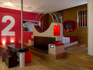 Hotel Centra 2, DIN Interiorismo DIN Interiorismo 臥室