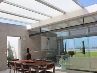 CASA BORA BORA, NIKOLAS BRICEÑO arquitecto NIKOLAS BRICEÑO arquitecto Modern dining room