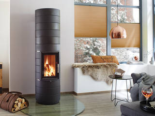 Speicherofen, wohnfeuer wohnfeuer Living room Metal