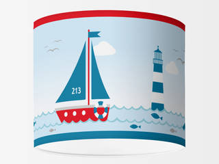Motivwelt "Sailing Red", HAPYTALY® HAPYTALY® Moderne Kinderzimmer
