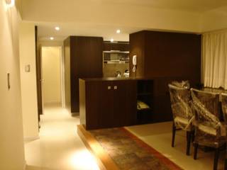 Remodelación Departamento en Cabo Corrientes, ArqmdP - Arquitectura + Diseño ArqmdP - Arquitectura + Diseño モダンデザインの ダイニング