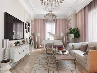 Кашино, Александра Клямурис Александра Клямурис Living room