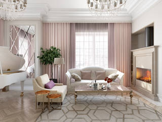 Кашино, Александра Клямурис Александра Клямурис Living room