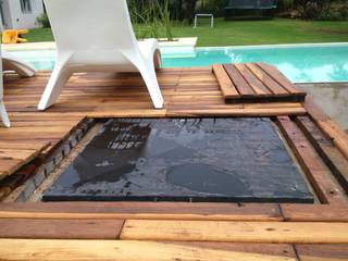 Revestimientos de madera - By De la Roza, de la Roza Maderas de la Roza Maderas Moderne Pools