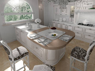 Modello Luxury, DIEMME CUCINE S.r.l. DIEMME CUCINE S.r.l. ห้องครัว