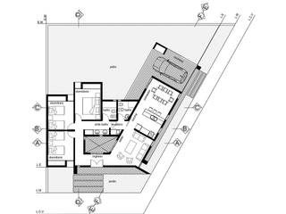 VIVIENDA HEREDIA-CHÁVEZ, Arquitecto Juan Nicolás Bobba Arquitecto Juan Nicolás Bobba Casas modernas