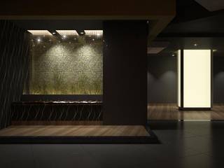 Royalty Club, Caio Prates Arquitetura e Design Caio Prates Arquitetura e Design Commercial spaces Wood Wood effect