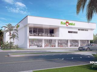 Diseño de Interiores para BESTMARKET, SQUARE SQUARE