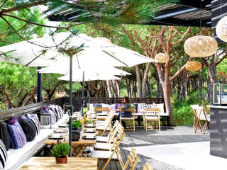 Praia Verde Boutique Hotel, Pureza Magalhães, Arquitectura e Design de Interiores Pureza Magalhães, Arquitectura e Design de Interiores Gewerbeflächen