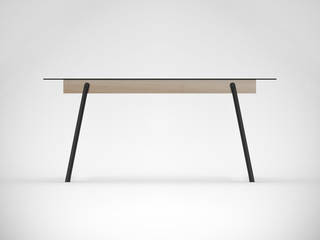 BEAM TABLE, elia mangia design studio elia mangia design studio Minimalist houses