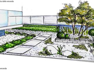 VERDE FACILE ED ELEGANTE, Lugo - Architettura del Paesaggio e Progettazione Giardini Lugo - Architettura del Paesaggio e Progettazione Giardini Jardines modernos