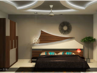 Contemporary Interior Design, Premdas Krishna Premdas Krishna Modern style bedroom