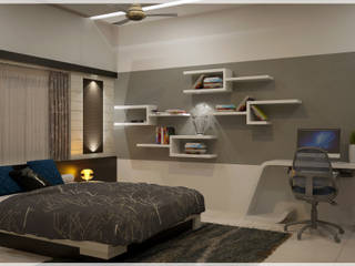 Magic in interiors with Indian contemporary design, Premdas Krishna Premdas Krishna Kamar Tidur Modern