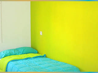 Pintura Piso 70m2, Pintores Madrid Pintores Madrid モダンスタイルの寝室