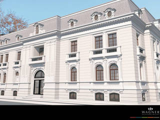 Villeneinrichtung in Bukarest, Wagner Möbel Manufaktur Wagner Möbel Manufaktur Casas clásicas