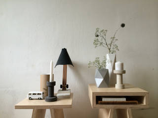 BigFoot lamp, Tim Vinke - Interior Design Tim Vinke - Interior Design Espacios comerciales Madera Acabado en madera