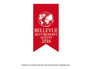 Auszeichnung BELLEVUE Best Property Agents von 2011 bis 2016, Christian Dischinger Christian Dischinger