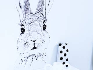 KOLEKCJA SWEET BUNNY, Eclectic Living Eclectic Living Scandinavian style nursery/kids room