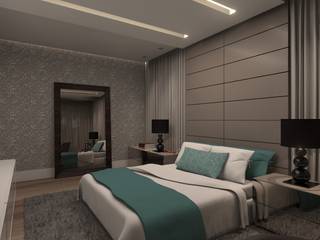 Quarto de casal , Concepto Design Concepto Design Chambre moderne