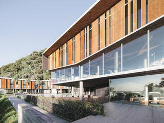 Proyecto Hotel Spa & Convenciones, Estudio Arquitectura Agustín Duarte Estudio Arquitectura Agustín Duarte บ้านและที่อยู่อาศัย