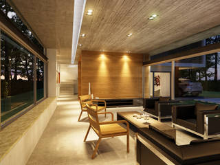 Proyecto Casa RO, Estudio Arquitectura Agustín Duarte Estudio Arquitectura Agustín Duarte 現代房屋設計點子、靈感 & 圖片