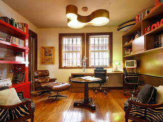 Casa São Bento, Jacqueline Ortega Design de Ambientes Jacqueline Ortega Design de Ambientes Study/office