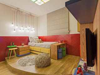 Decora Líder, Jacqueline Ortega Design de Ambientes Jacqueline Ortega Design de Ambientes Dormitorios infantiles modernos:
