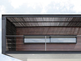 Casa Limonares Remodelación, Melipilla, RM, Chile, Landeros & Charles Architects Landeros & Charles Architects Modern Houses Wood effect