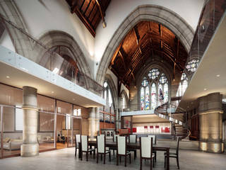 St John's Church Conversion, Artform Architects Artform Architects Salle à manger moderne