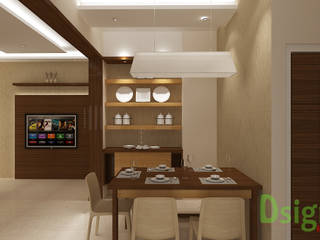 PROJECT-1 ( MR. Sunil , HSR LAYOUT ), Dsign-it Dsign-it Modern dining room