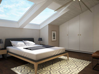 M&E TEKİNTAŞ HOME, yücel partners yücel partners Scandinavian style bedroom